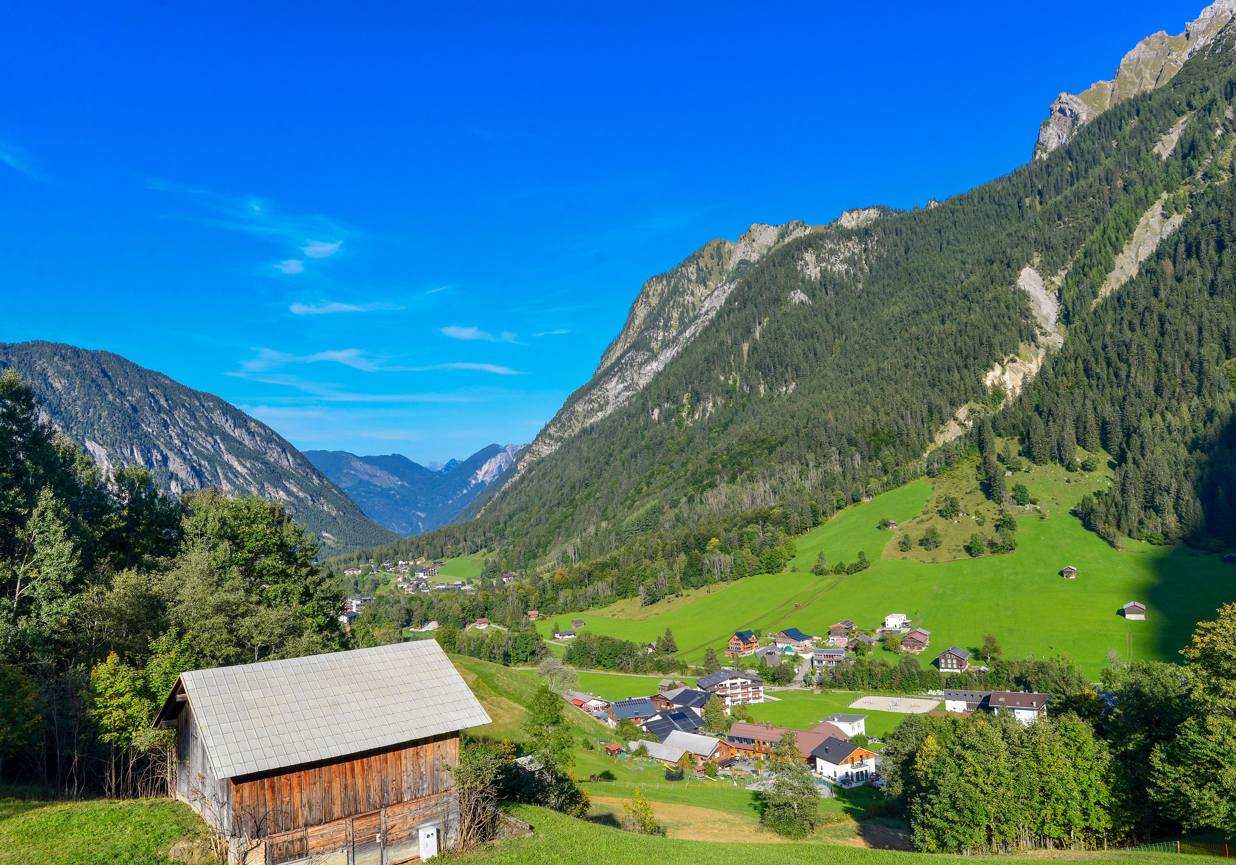 The Town, Brandnertal, Austria