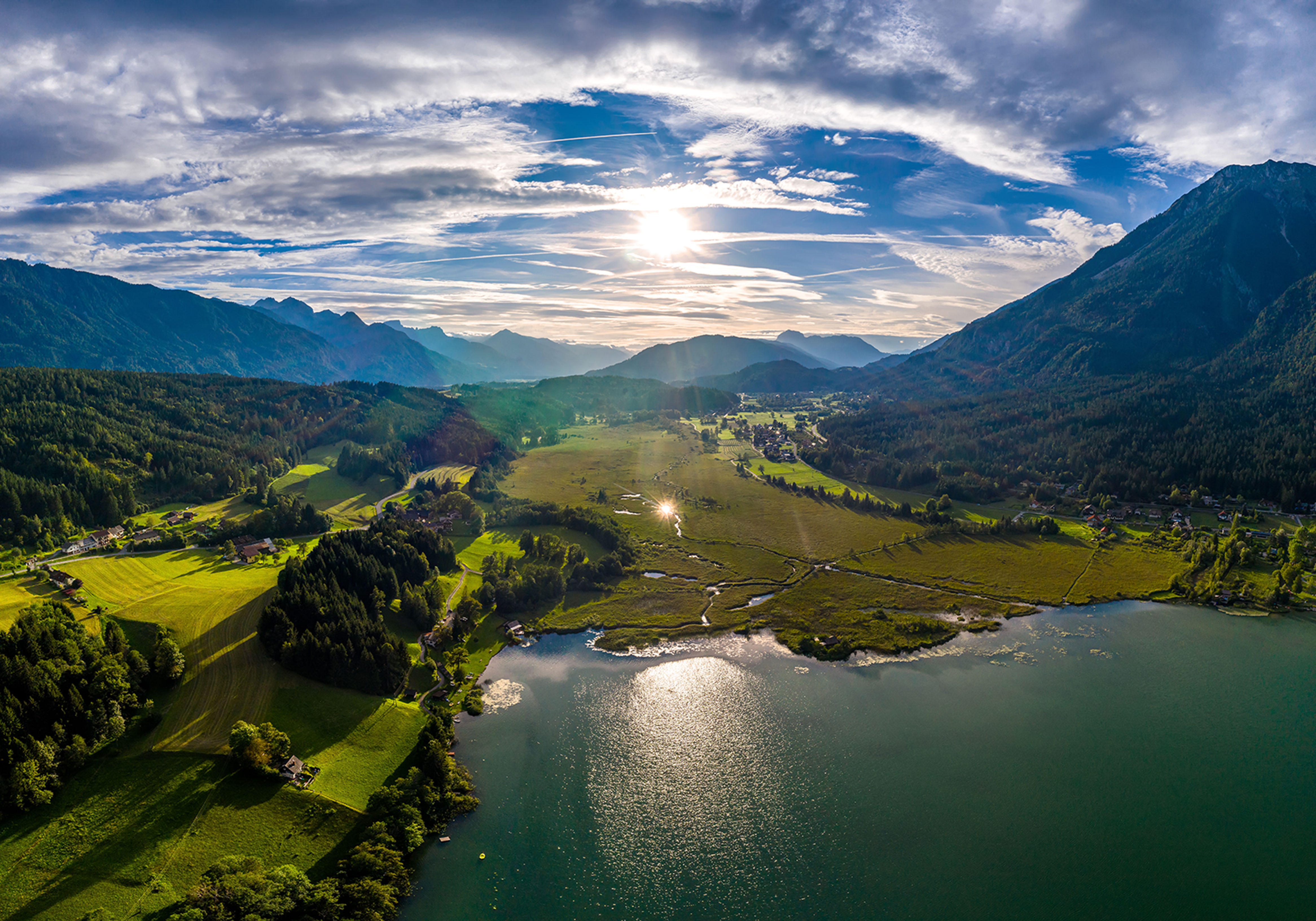 The Village, Pressegger See, Österreich