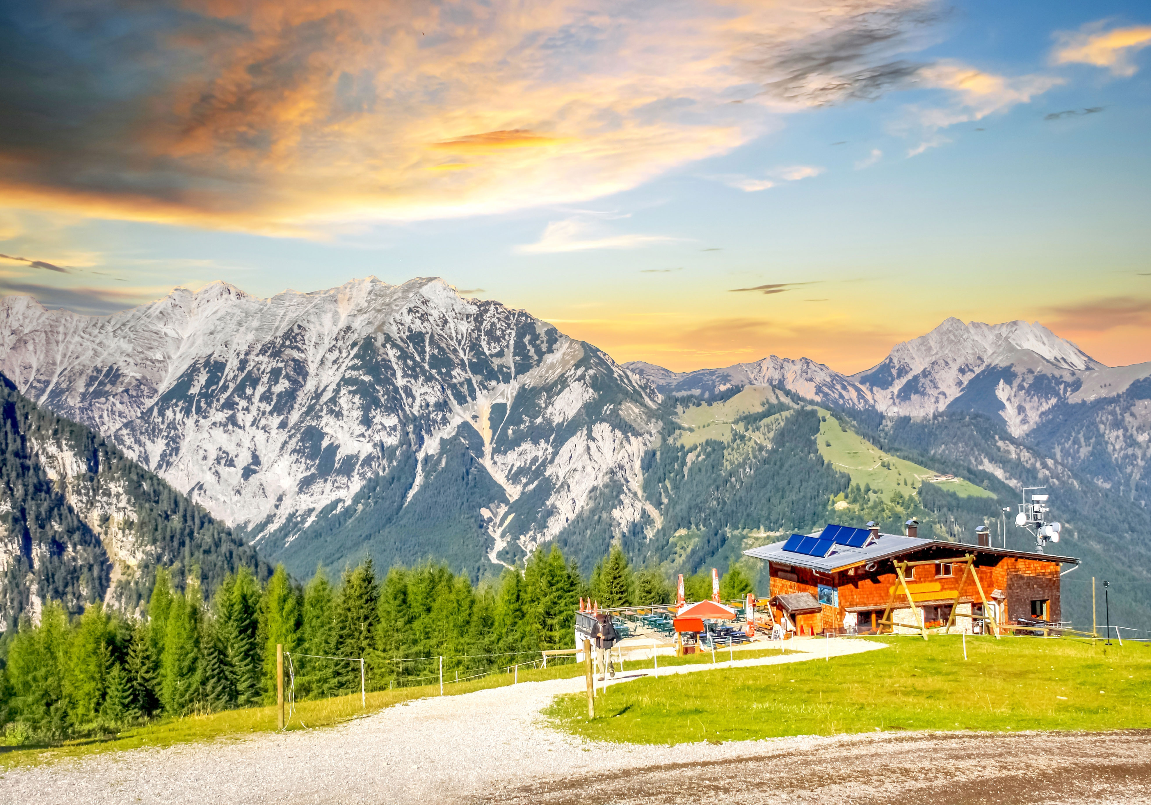 Die Stadt, Montafon, Österreich