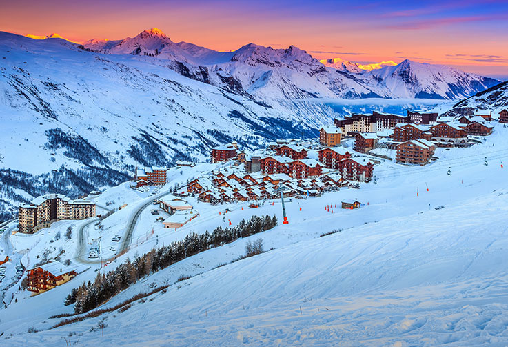 Les Menuires, Frankreich