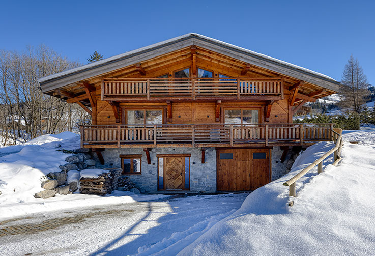 Megeve, Chalet Blanche