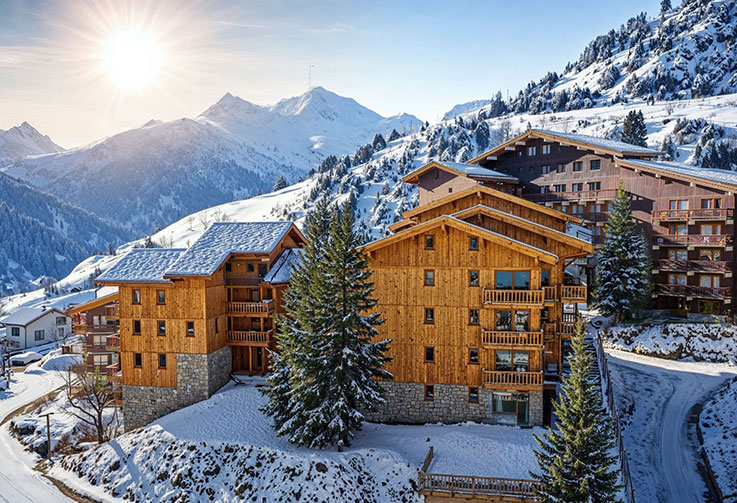 Méribel, Le Fontany