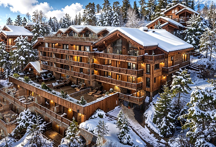 Meribel, Le Lac Bleu