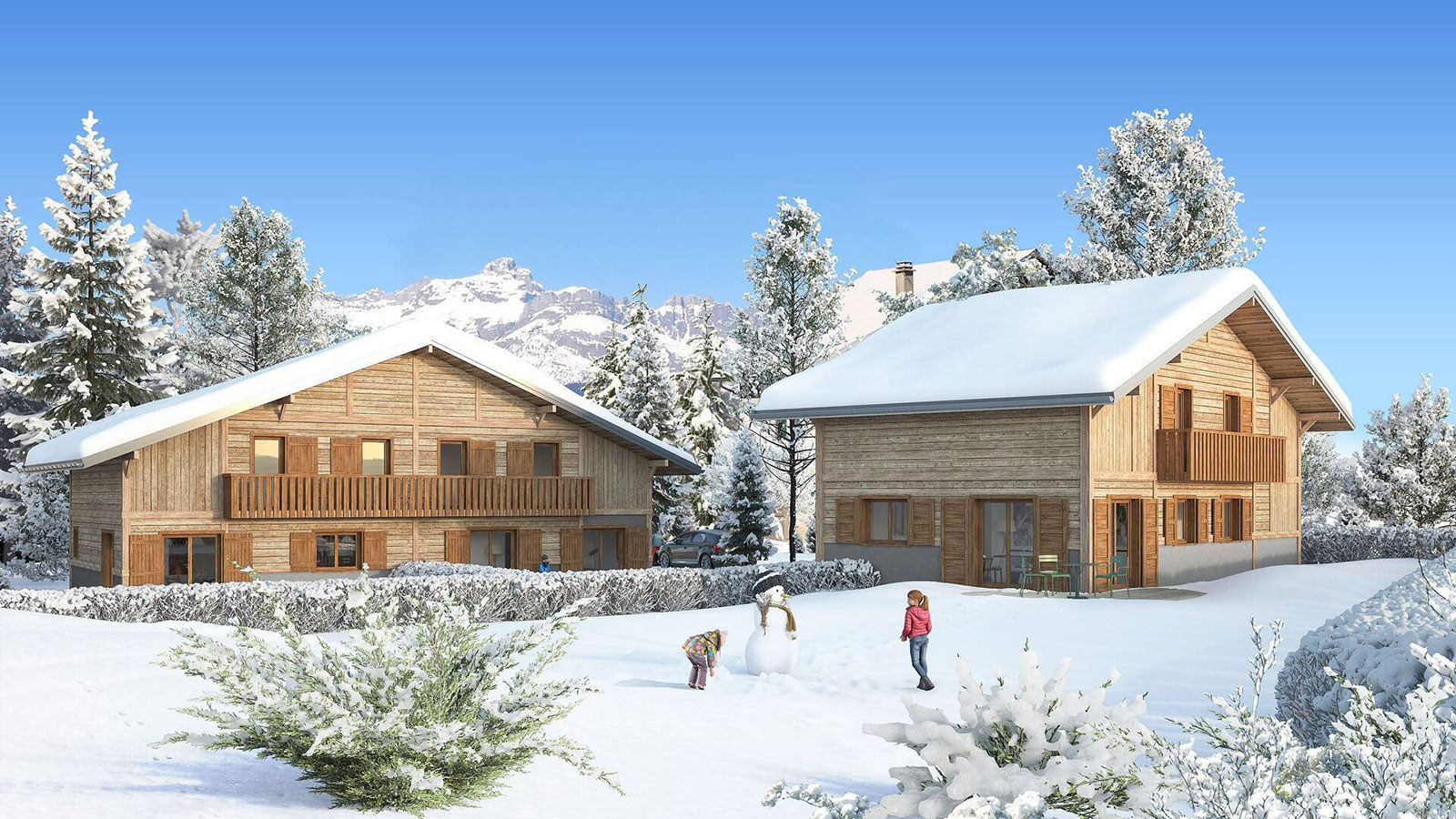 Chalet Les Balcons du Mont Blanc, Frankrijk