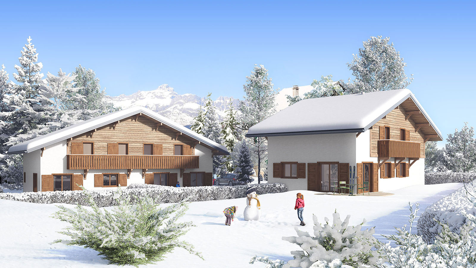 Chalet Les Balcons du Mont Blanc, Frankrijk