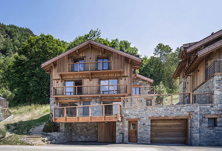 St. Martin de Belleville, Chalet Villarabout