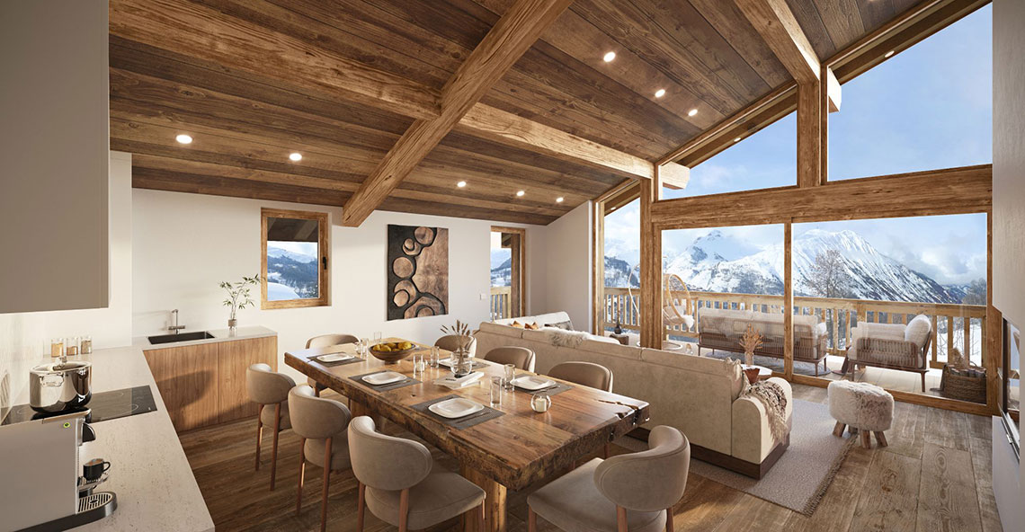 Appartementen Les Chalets Alpins, Frankrijk