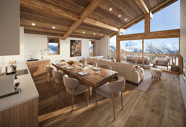 St. Martin de Belleville, Les Chalets Alpins