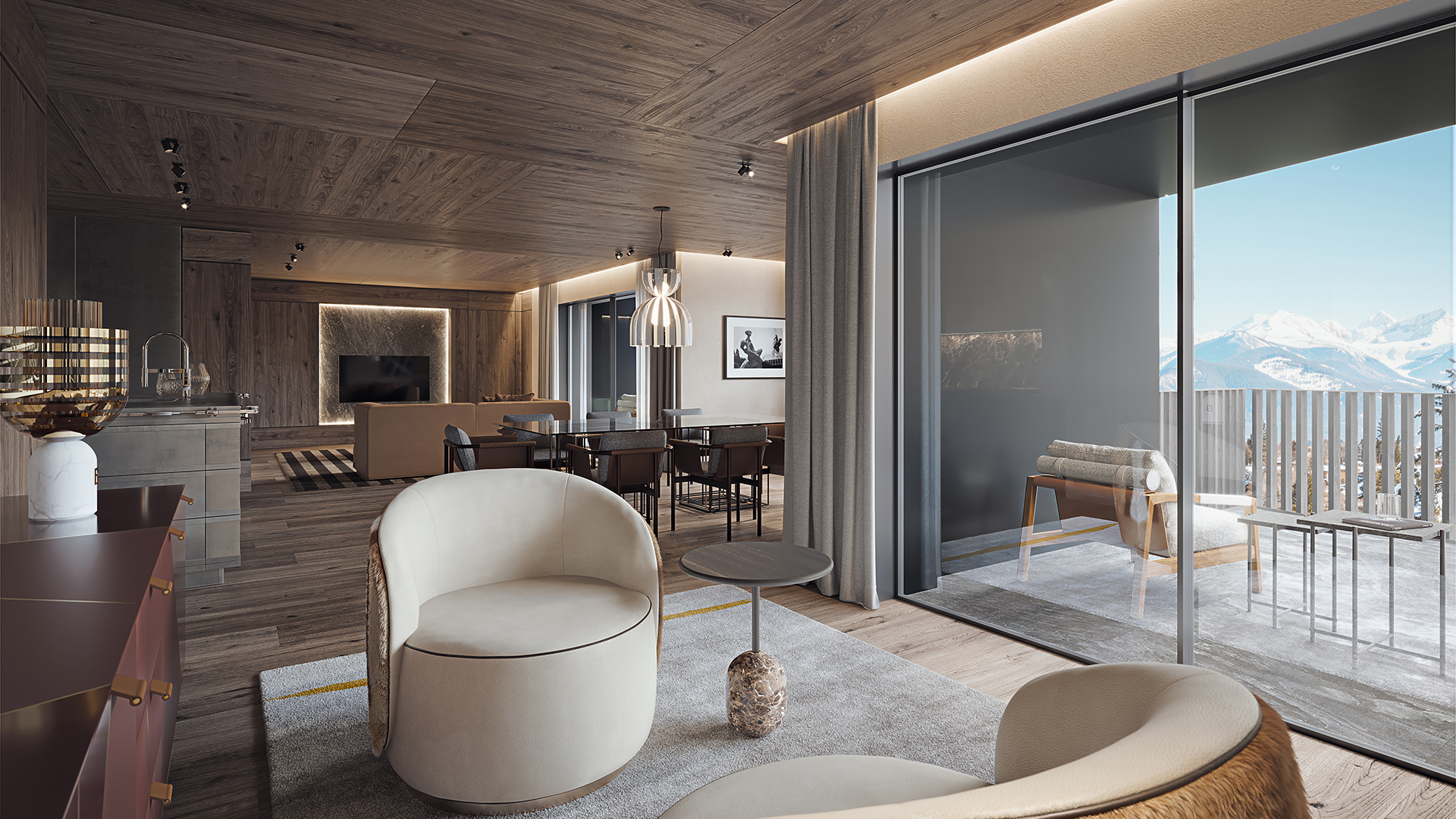 Alpina, Appartements FENDI Private Residences, Suisse