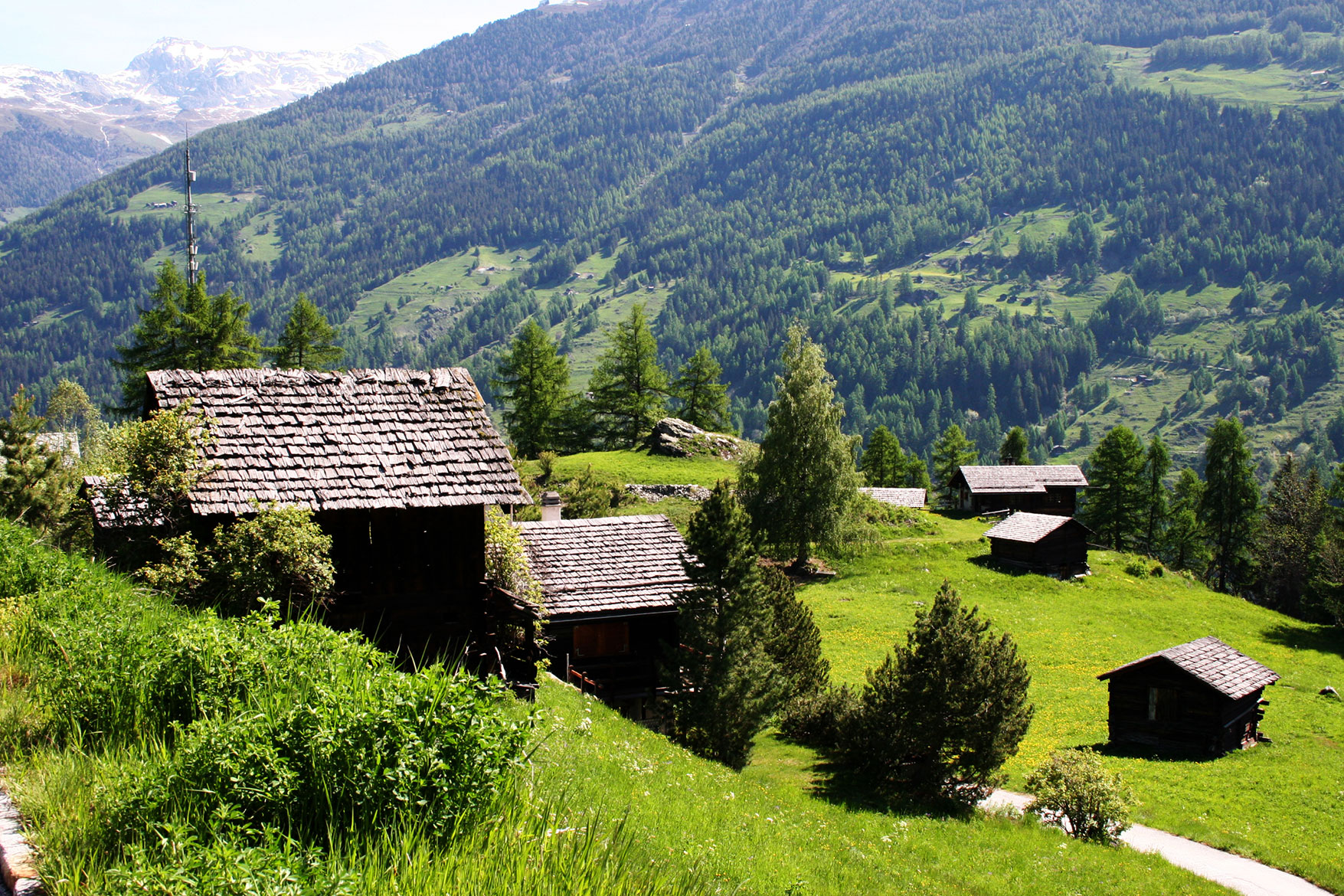 Grimentz - Zinal, Schweiz