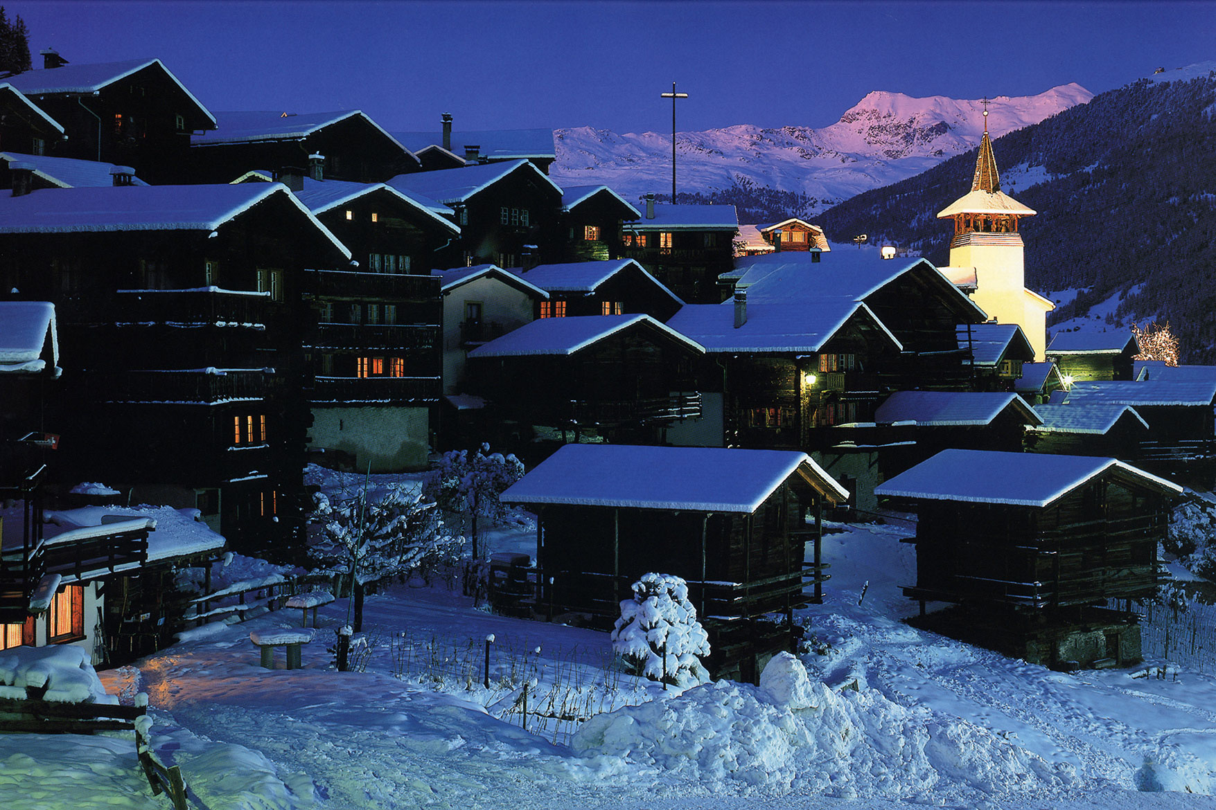 Grimentz - Zinal, Schweiz