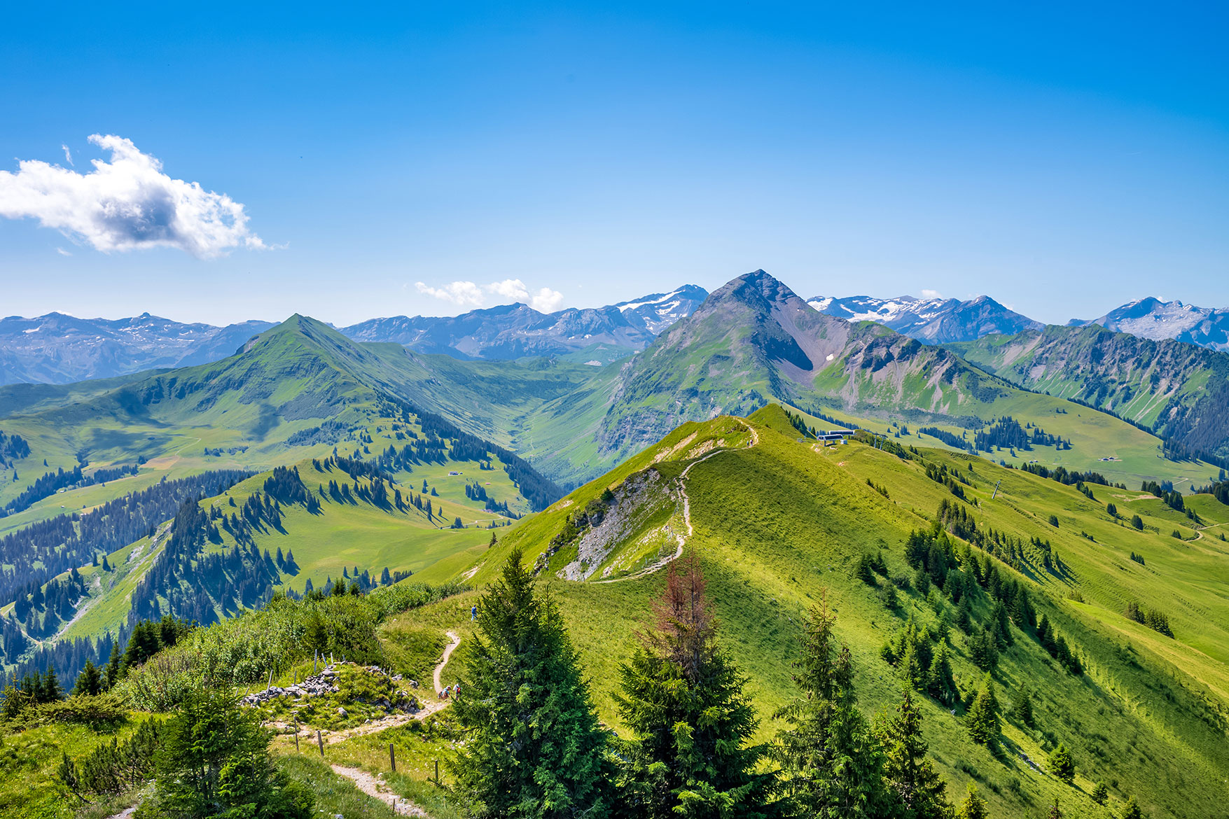 Gstaad Vallei, Zwitserland