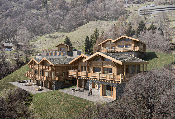 Les Masses, Chalets Havre Blanc
