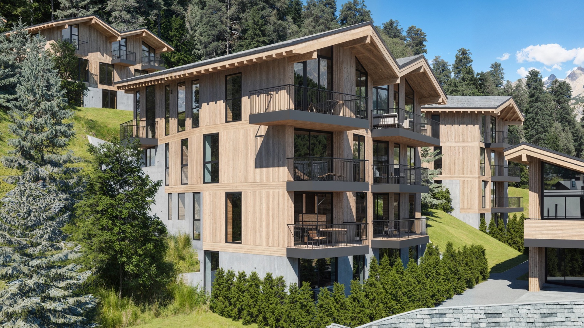 Le Roc Apartments, Switzerland