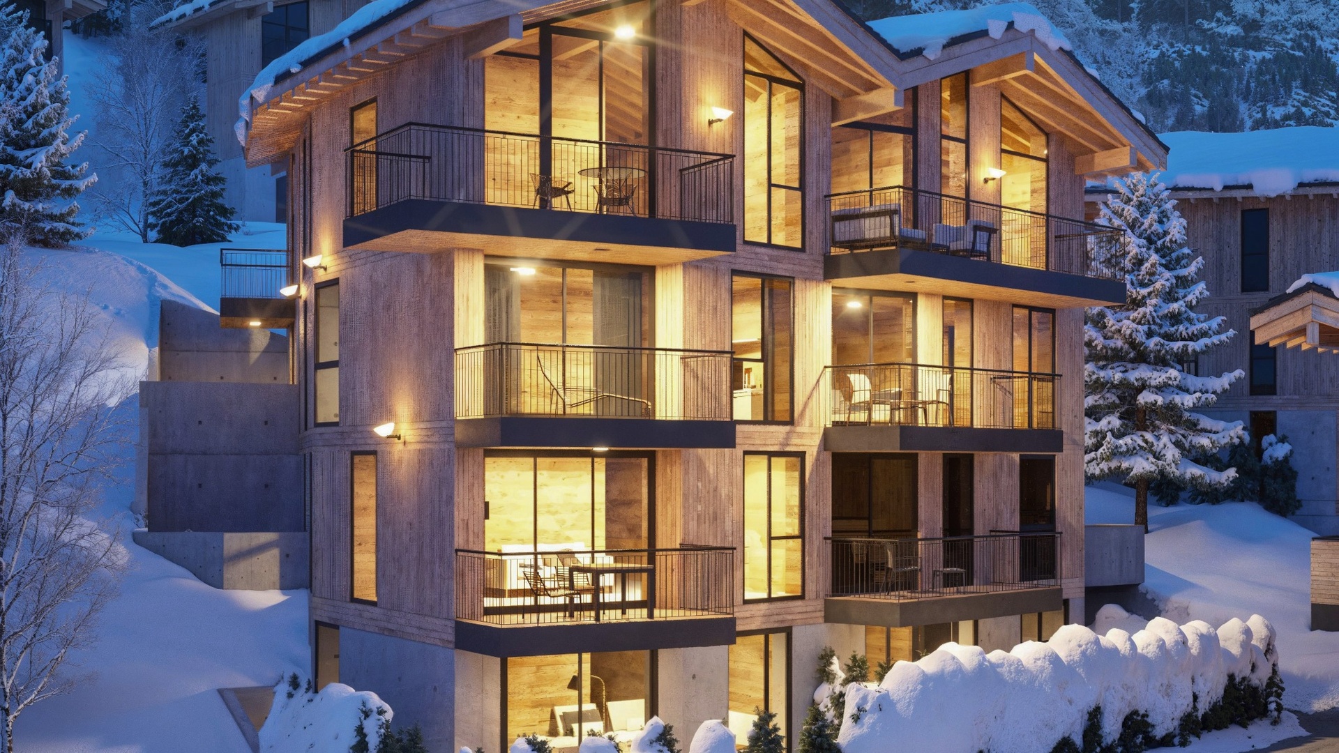 Le Roc Apartments, Switzerland