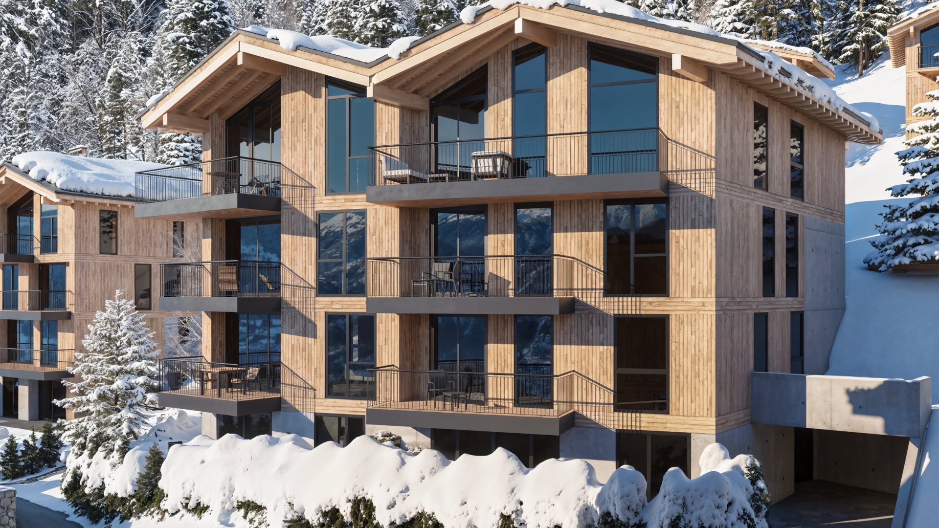 Le Roc Apartments, Switzerland