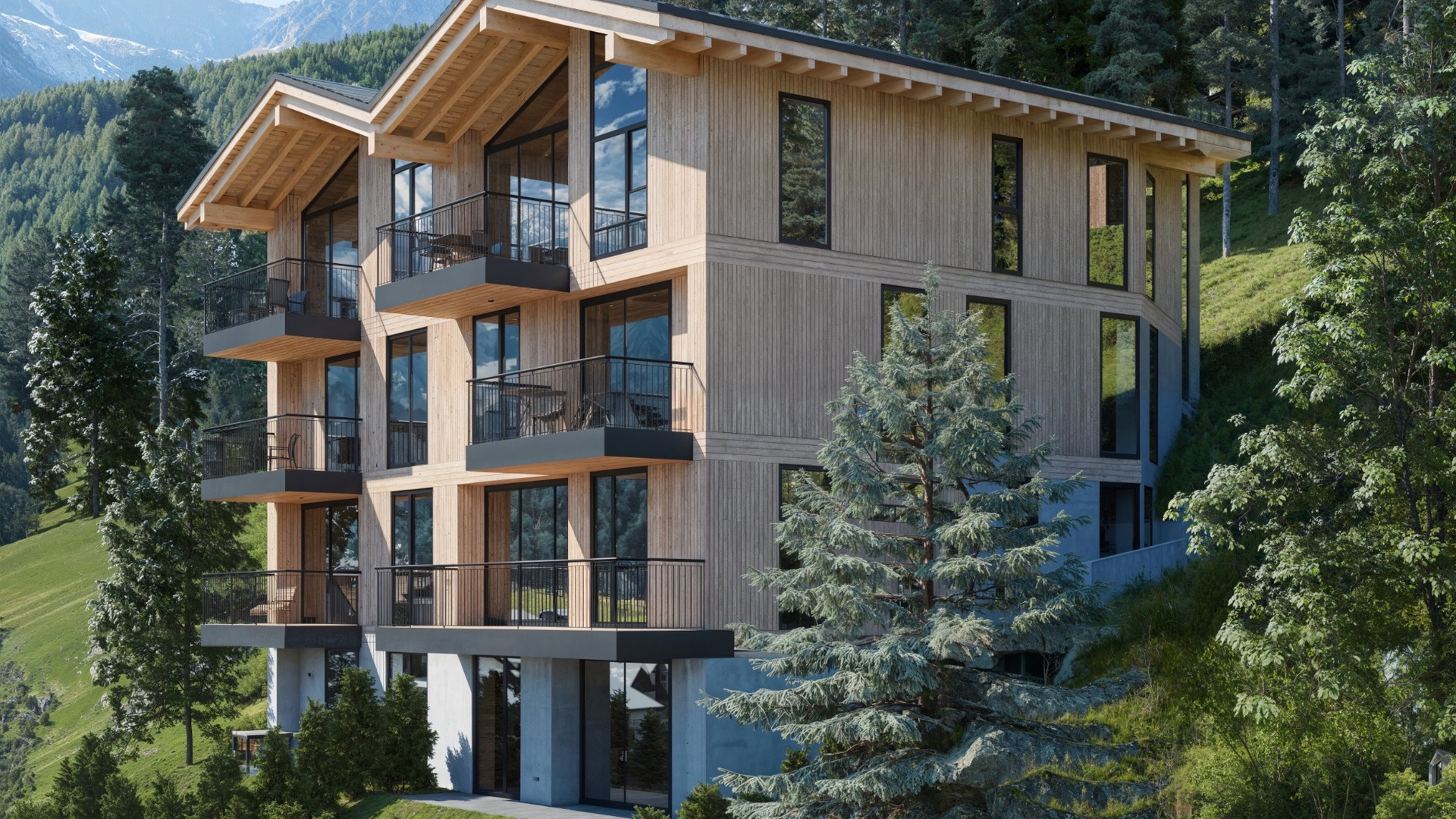 Le Roc Apartments, Switzerland