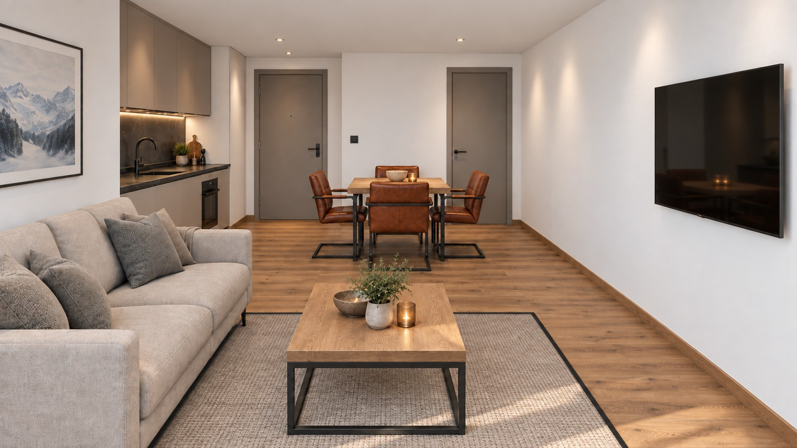 Saastal Village Apartments, Zwitserland