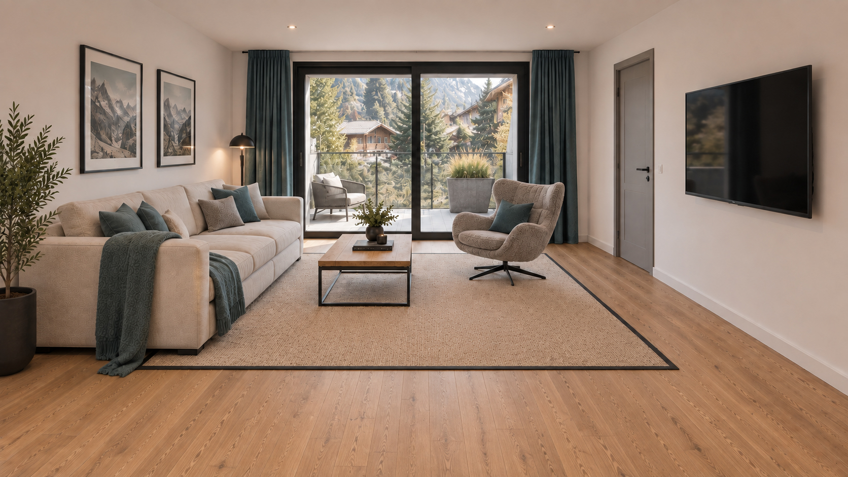 Saastal Village Apartments, Zwitserland
