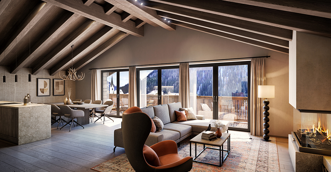 Samnaun, The Edge - Appartementen 21, Zwitserland